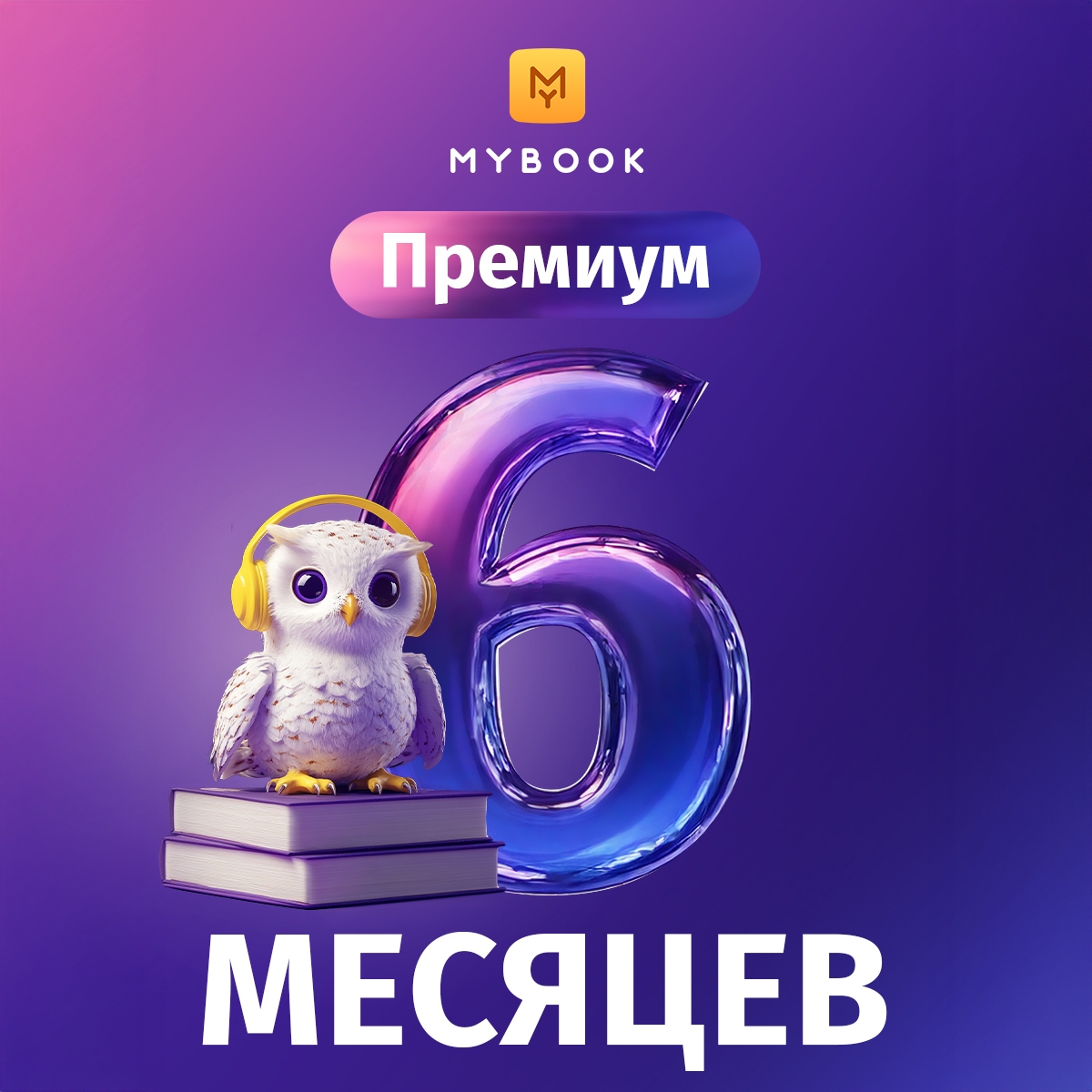 «Премиум» на 6 месяцев