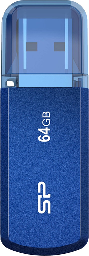 USB-накопитель Silicon Power Power Helios 202 64GB Blue