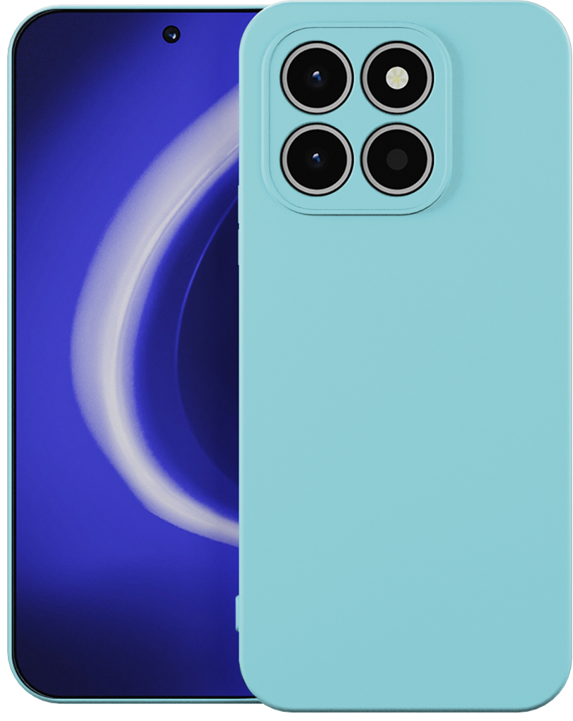 Клип-кейс Krutoff Silicone для HONOR X6c Синий