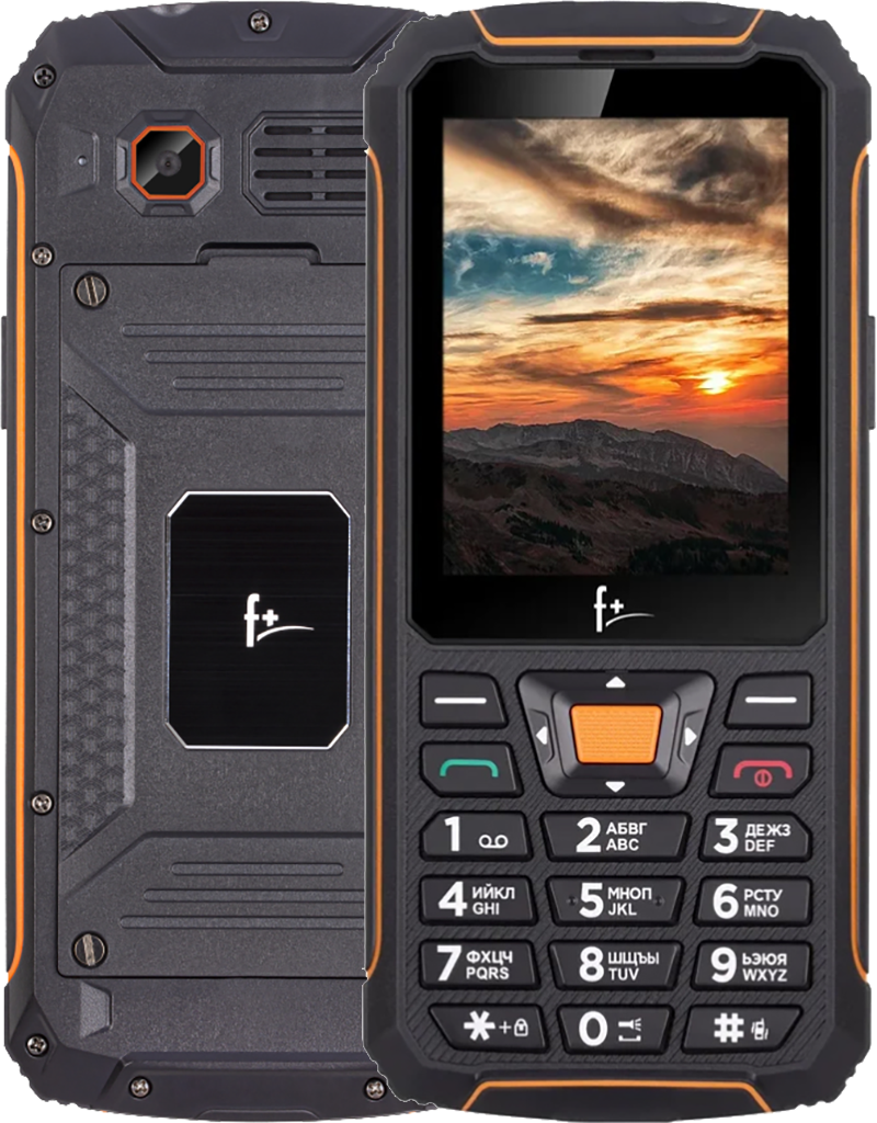 R280 Black/Orange телефон сотовый f r280 black orange