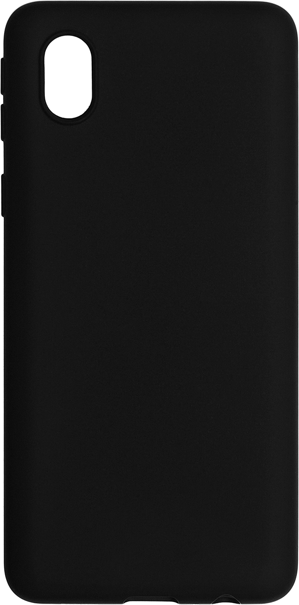 для Samsung Galaxy A01 Core Black чехол бампер mypads для samsung galaxy a01 core samsung galaxy m01 core противоударный усиленный ударопрочный серебристый