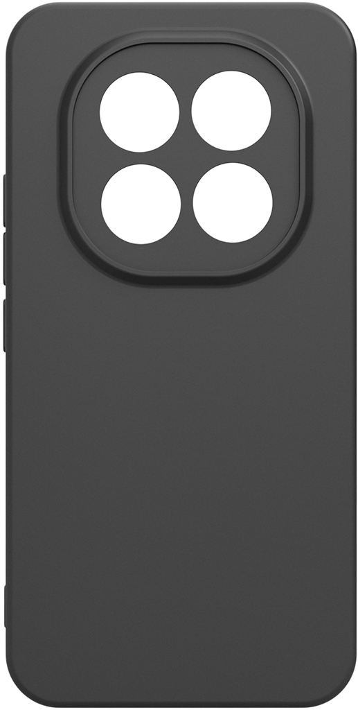 Клип-кейс BoraSCO Silicone для Xiaomi REDMI Note 15 Pro+ Чёрный