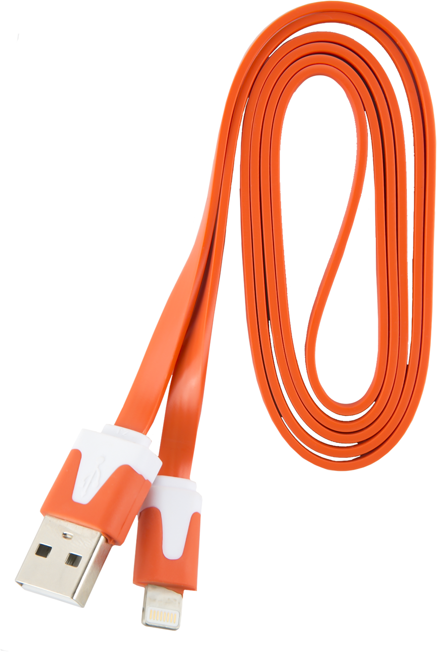 Кабель Red Line USB – Apple Lightning Orange
