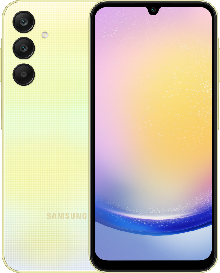 Galaxy A25 8/256GB Yellow смартфон samsung galaxy a25 8 256gb sm a256ezyhcau yellow