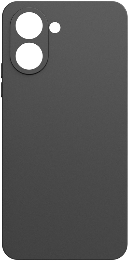 Клип-кейс BoraSCO Silicone Case для TECNO Spark Go 3 Чёрный
