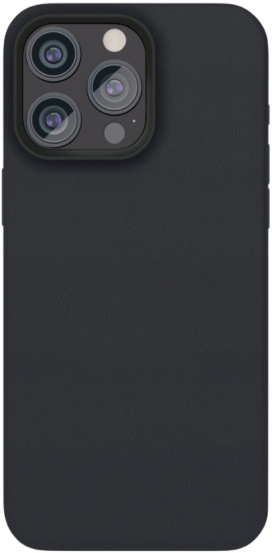 Клип-кейс VLP Ecopelleс MagSafe для Apple iPhone 15 Pro Чёрный
