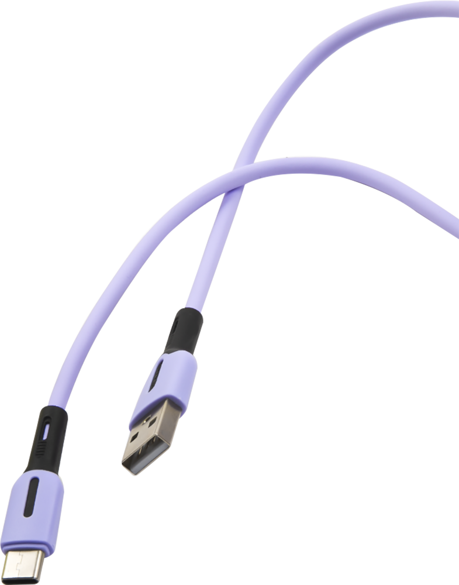 Горящие скидки Usams SJ433 USB to USB-C 1m Purple