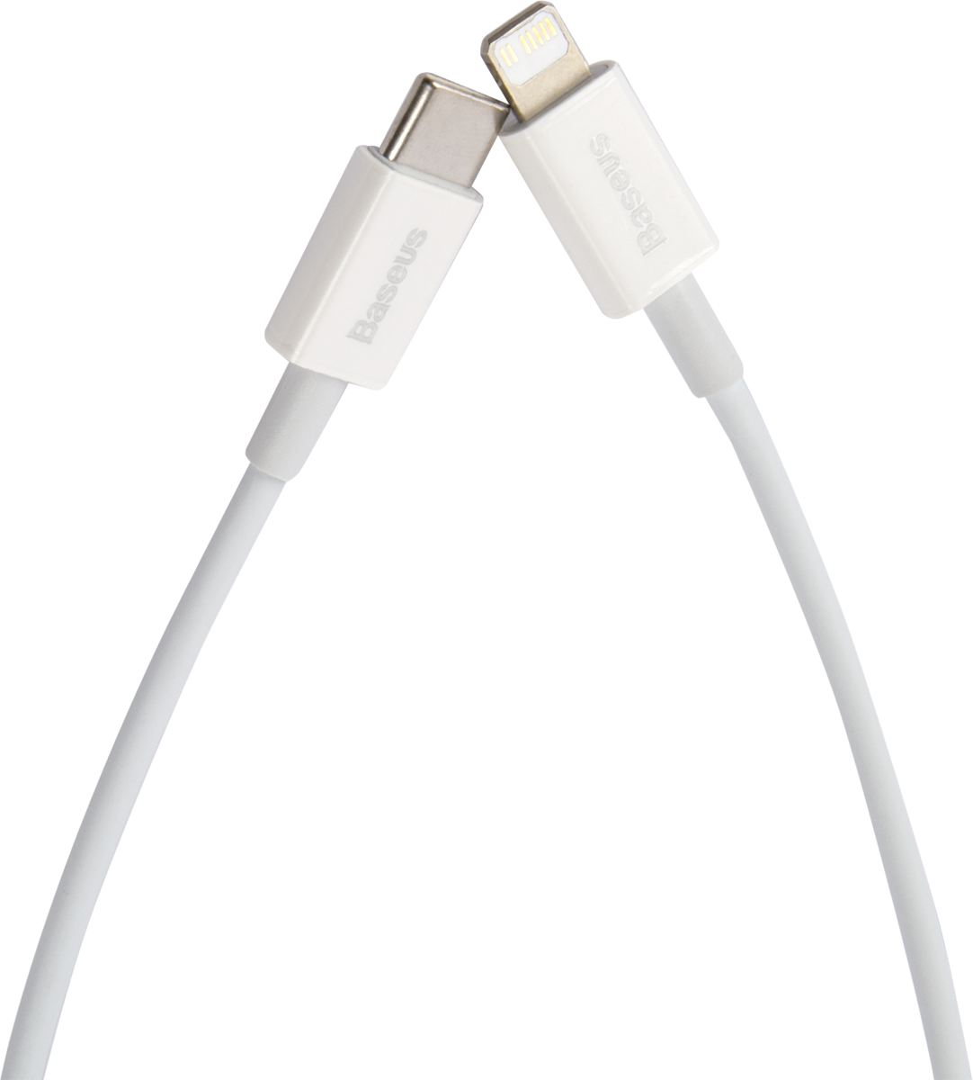 цена Горящие скидки Baseus Superior Series CATLYS-02 USB-C to Apple Lightning 0.25m White