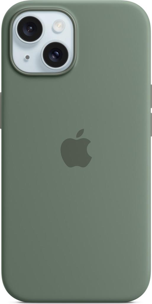 Silicone Case with MagSafe для iPhone 15 Winter Blue
