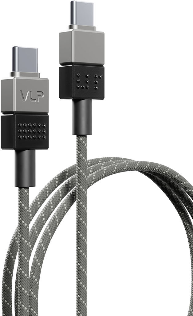 Кабель VLP Neo Phantom USB-C / USB-C 1,5 м Серый