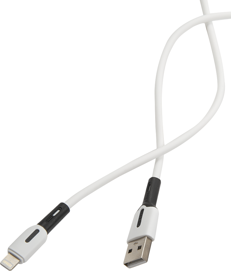 SJ431 USB to Apple Lightning 1m White кабель usams sj431 usb to apple lightning 1m white