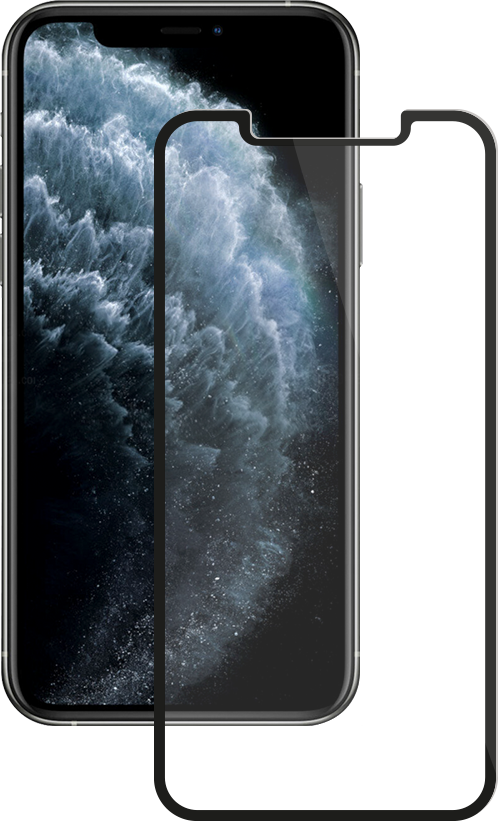 2.5D Full Glue для Apple iPhone 11 Pro Black 2 шт tablet закаленное стекло экран защитная крышка для alcatel onetouch pop 7 полный охват защита от царапин противоударная экран