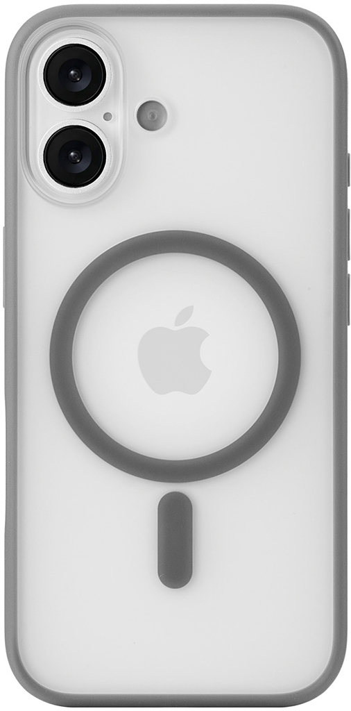 Клип-кейс uBear Cloud Mag Case для Apple iPhone 17 Серый 3290₽