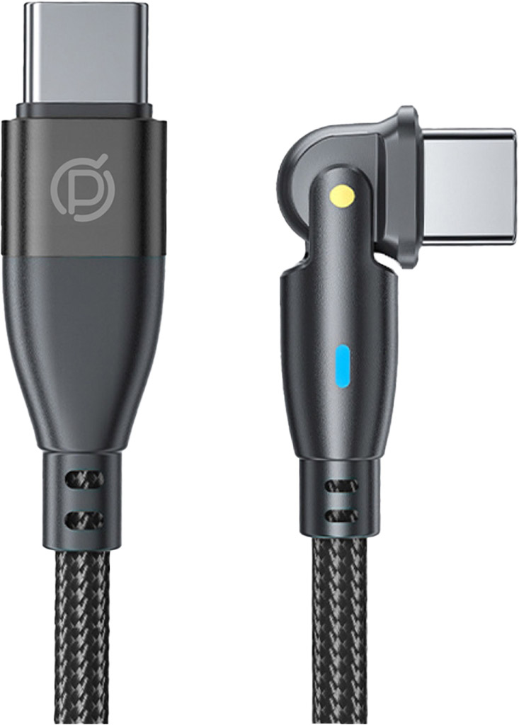 Кабель Pero DC13 Ultimate PD USB-C to USB-C 1m Black 1090₽