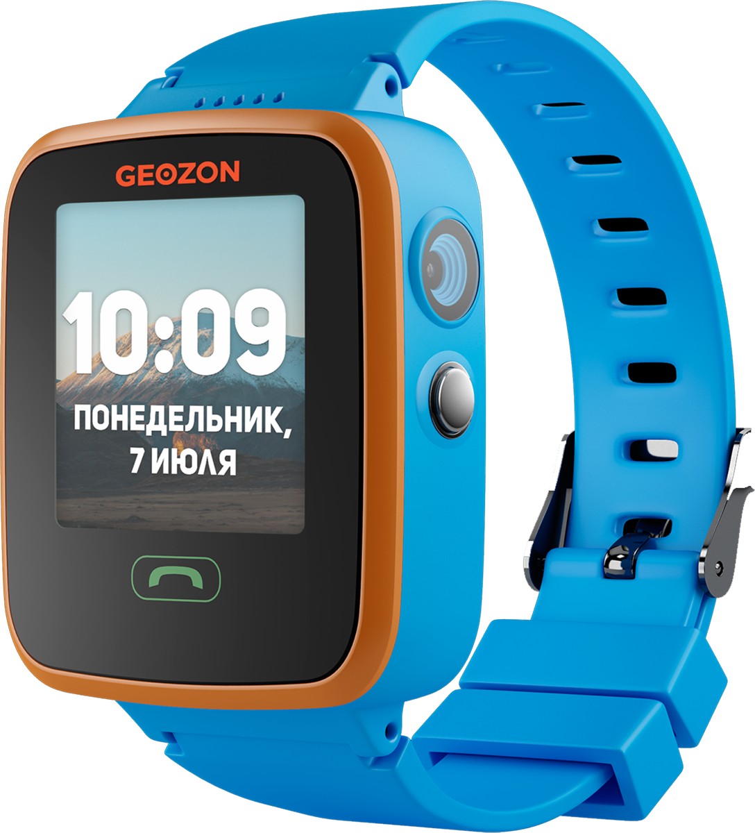 Aqua Blue детские часы с gps поиском geozon geo aqua pink