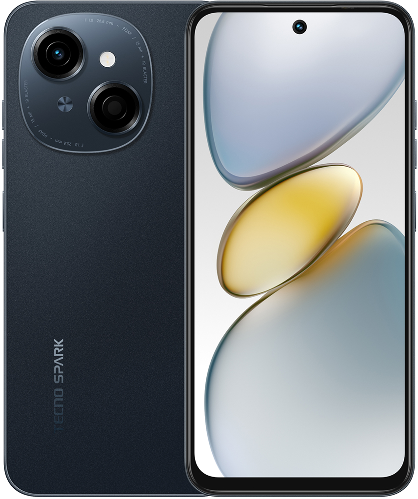 Смартфон TECNO Spark Go 1 4/128GB Startrail Black