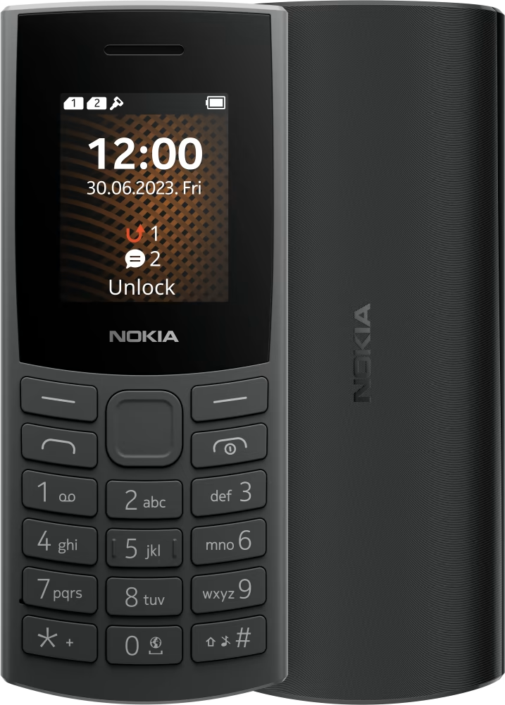 106 TA-1564 Dual SIM EAC Charcoal кнопочный телефон nokia 110 ta 1567 dual sim eac charcoal