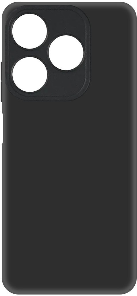 Клип-кейс Krutoff Soft для TECNO Spark 10C Чёрный