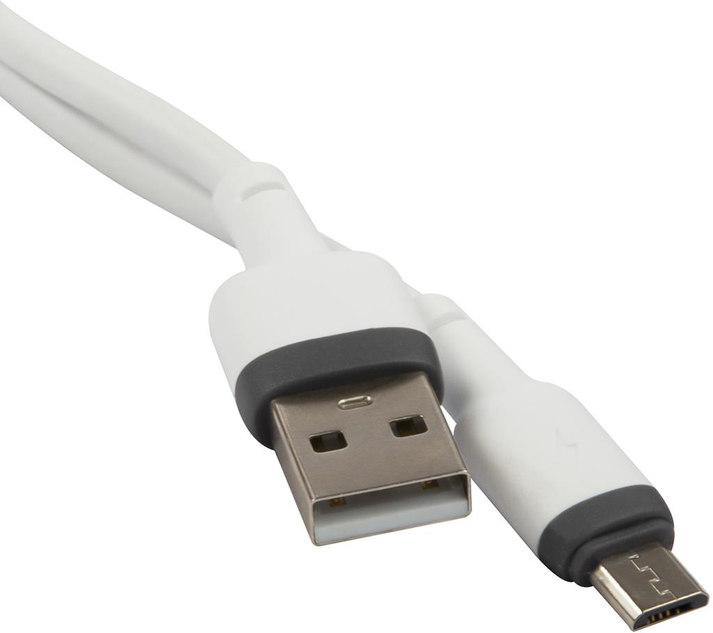 Touch USB to microUSB 1m 3A White кабель red line touch usb to microusb 1m 3a blue