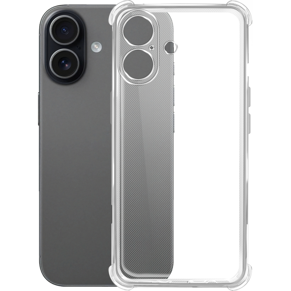 Клип-кейс BoraSCO Bumper для Apple iPhone 17 Прозрачный