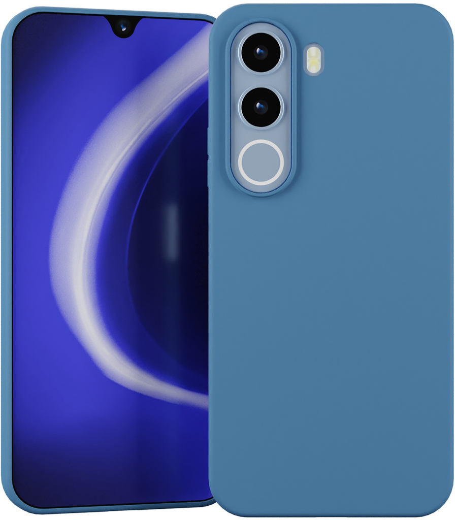 Клип-кейс Krutoff Silicone для realme C100x/C100i Синий