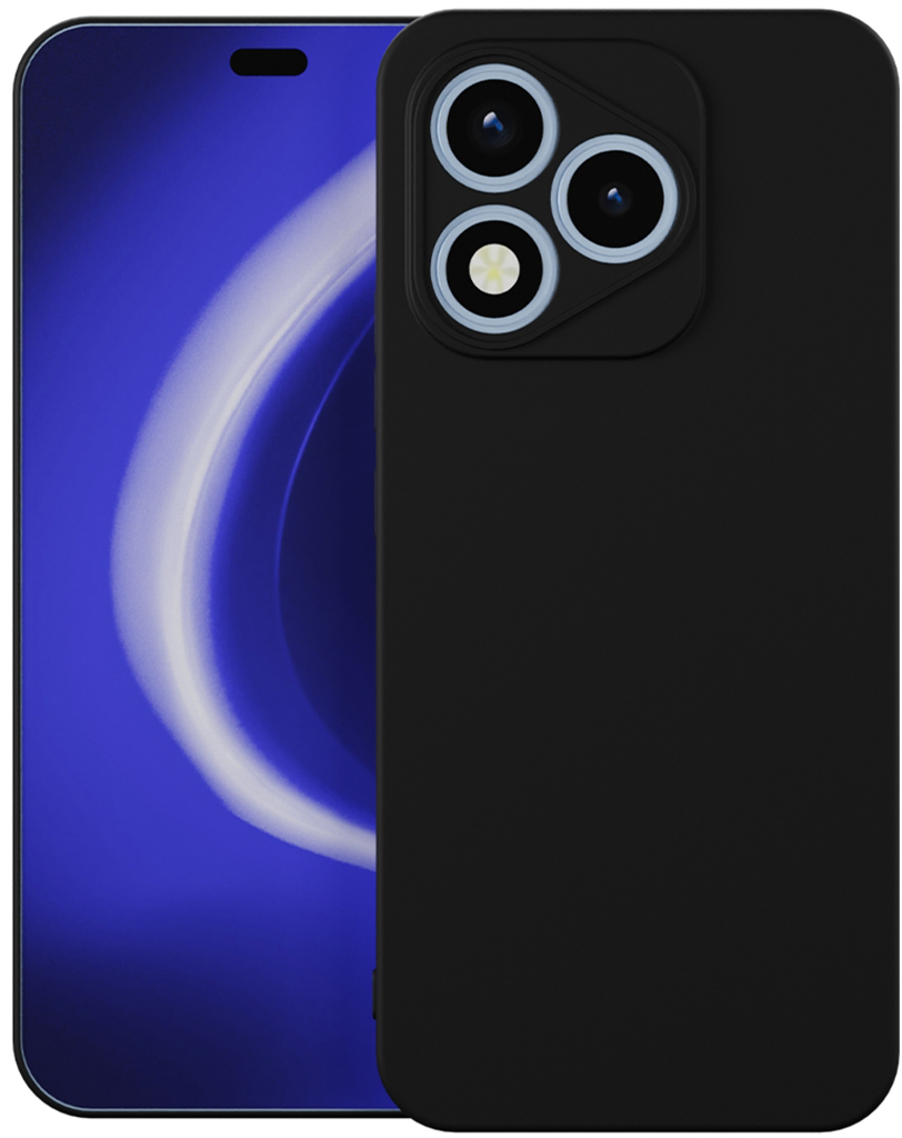 Клип-кейс Krutoff Soft для HONOR 400 Lite Чёрный