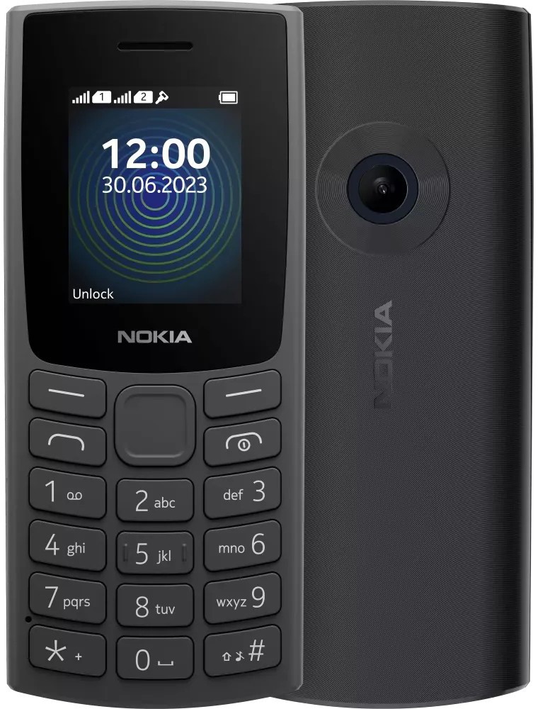110 TA-1567 Dual SIM EAC Charcoal кнопочный телефон nokia 105 ta 1428 dual sim eac charcoal