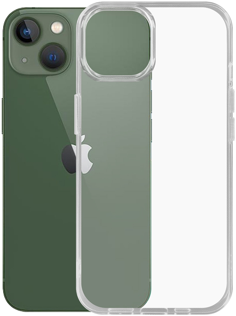 Клип-кейс Krutoff Clear Case для Apple iPhone 14 Прозрачный