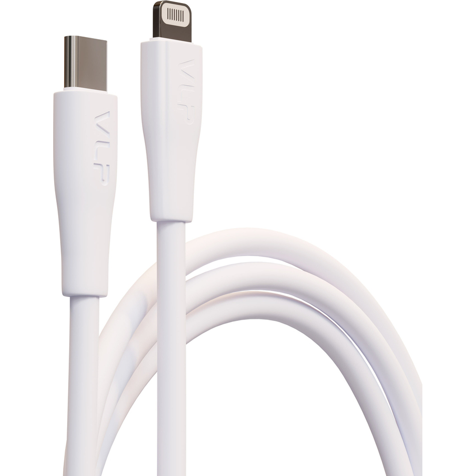 Кабель VLP Color Line USB-C to Apple Lightning 1m белый 890₽