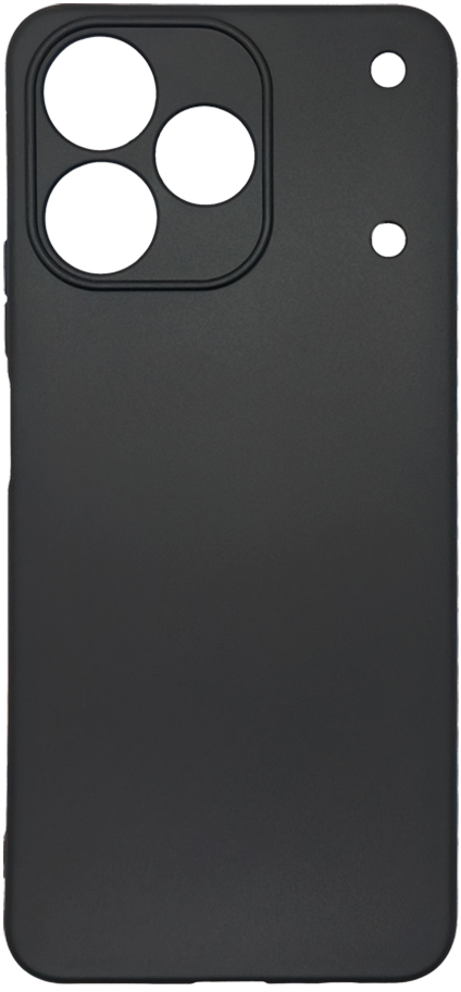 Клип-кейс Zibelino Soft Matte для realme Note 80 Чёрный