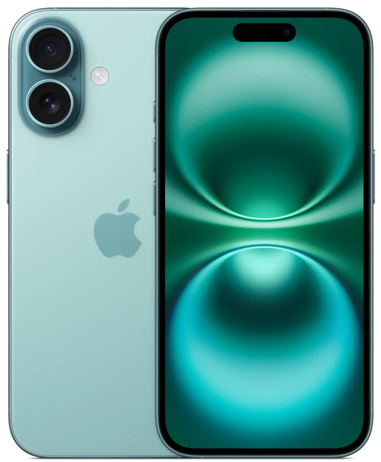Смартфон Apple iPhone 16 128 ГБ Бирюзовый (nanoSIM+eSIM, без RuStore)