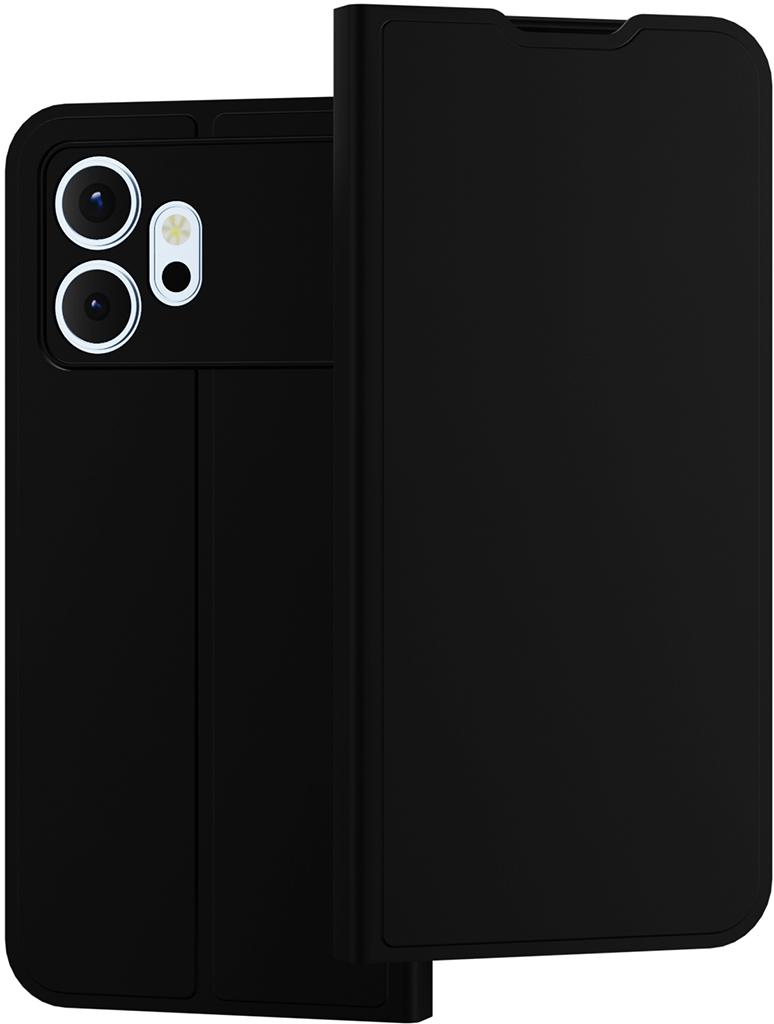 Чехол-книжка Krutoff Magnet для HONOR 600 Чёрный