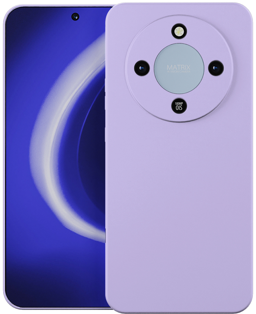 Клип-кейс Krutoff Silicone Case для Honor X9d Purple 390₽