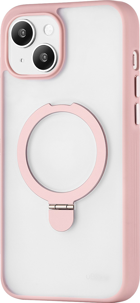Клип-кейс uBear Clip Mag для Apple iPhone 15 Розовый