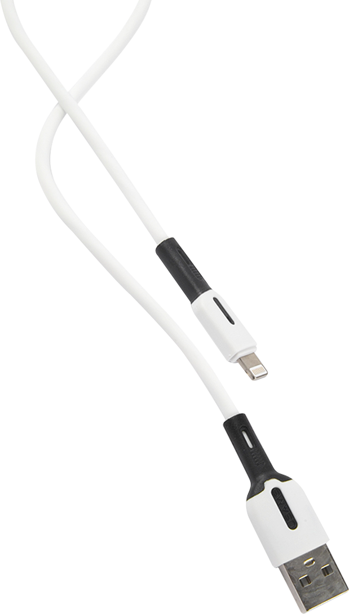 SJ456 USB to Apple Lightning 2m White горящие скидки usams usb to apple lightning 1 2m black