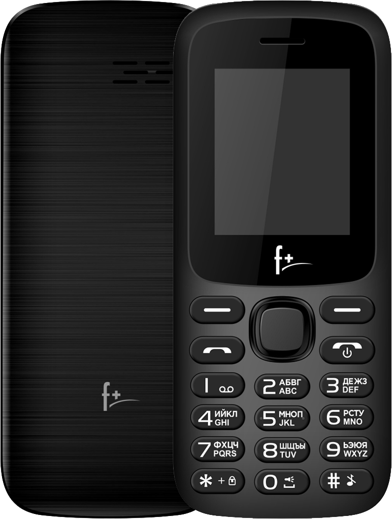 Кнопочный телефон F+ F197 Black