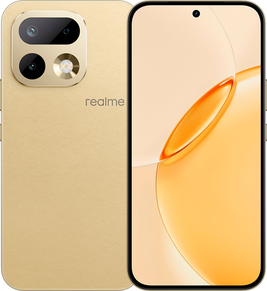 Смартфон realme 16 Pro 8/256 ГБ Золотистый