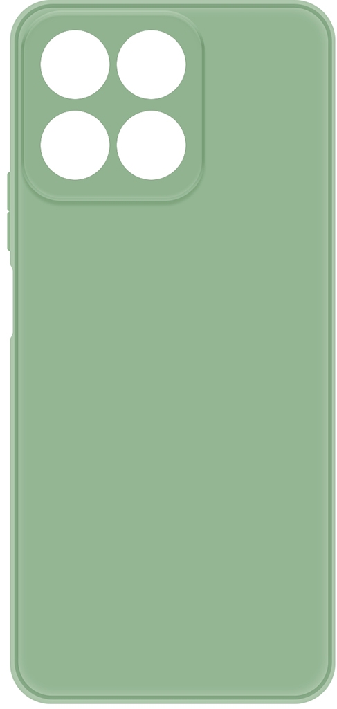 Клип-кейс Krutoff Silicone для HONOR X7c Зелёный