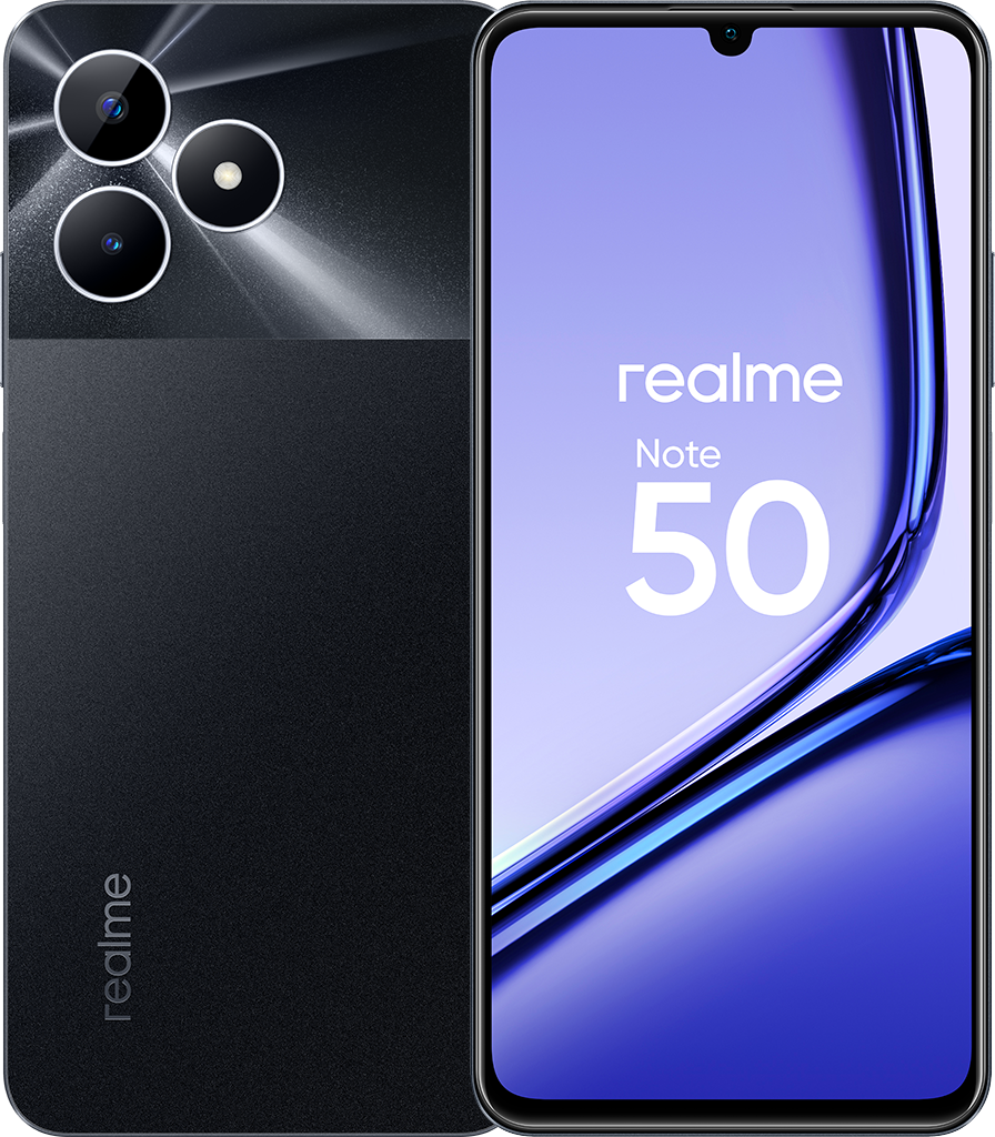 Смартфон realme Note 50 3/64GB Black