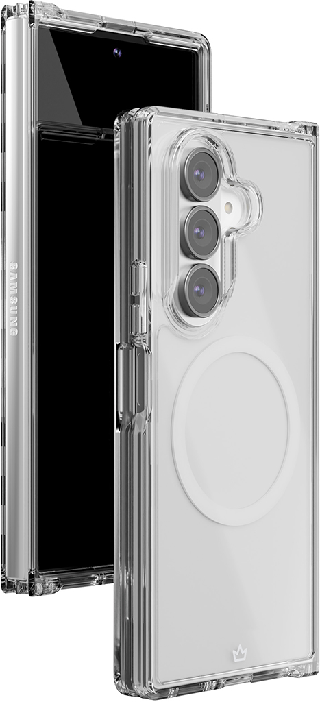 Клип-кейс VLP Crystalс MagSafe для Samsung Galaxy Z Fold7 Прозрачный