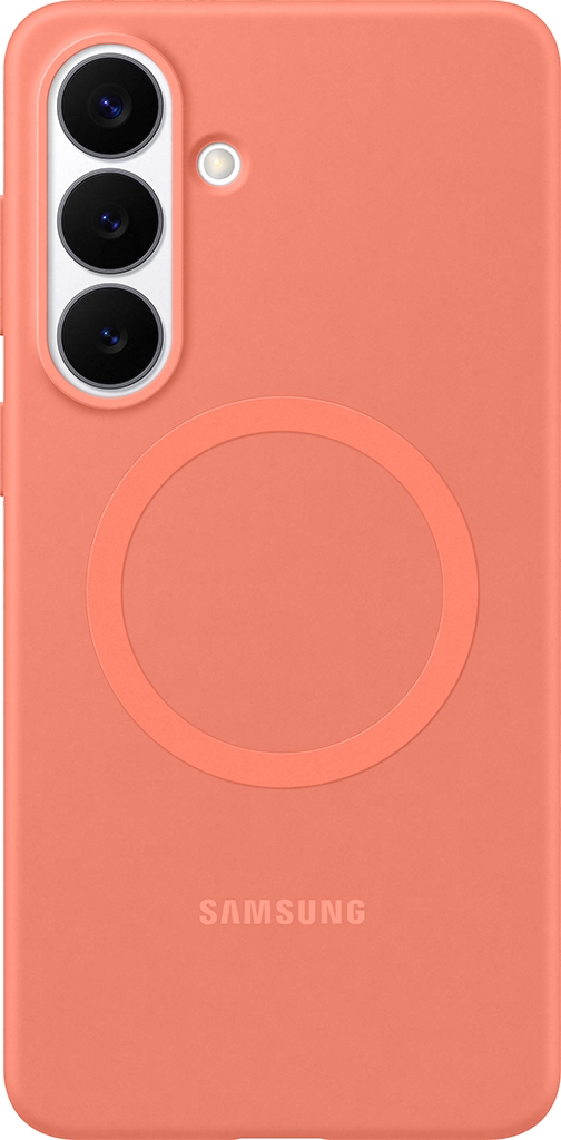 Клип-кейс Samsung Silicone Magnet для Galaxy S26 Коралловый 4990₽