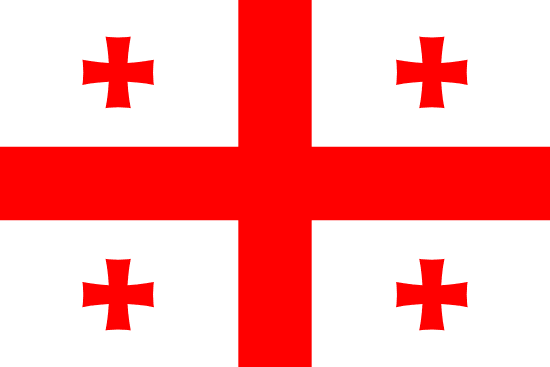 флаг страны georgia