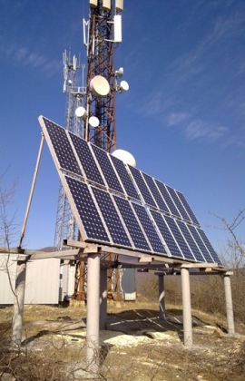 2010 В Грузии появилась первая базовая станция, работающая на солнечных батареях